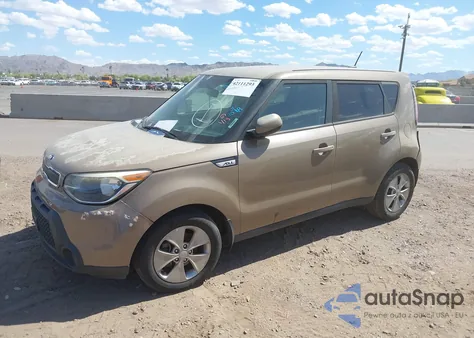 2016 Kia Soul из США, поврежденный, VIN KNDJN2A24G7289919